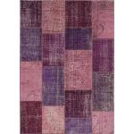 Pinke Vintage Patchwork Teppiche 