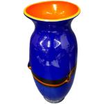 Orange Vintage 15 cm Vasen & Blumenvasen aus Glas mundgeblasen 