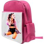 Pinke Ariana Grande Kinderrucksäcke mit Reißverschluss klein 