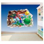 Weiße Super Mario Mario Wandtattoos & Wandaufkleber aus Vinyl 