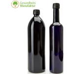 Violett-Glas - MIRON-Glas - Wasserflasche 500ml