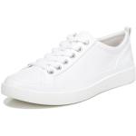 Weiße Vionic Low Sneaker mit Schnürsenkel aus Leder orthopädisch für Damen Größe 35,5 