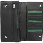 VISCONTI Leder Reiseorganizer Brieftasche mit RFID-Schutz 1179 Schwarz