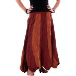 Reduzierte Rote Bestickte Boho Vishes Maxi Maxiröcke aus Baumwolle Handwäsche für Damen Einheitsgröße 