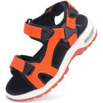 Orange Bio Outdoor-Sandalen mit Schnalle rutschfest für Kinder Größe 36 für den für den Sommer 