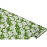 Grüne Blumenmuster Tunikakleider für Kinder aus Viskose 