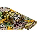 Bunte Tropische Stretchkleider aus Viskose für Damen für den für den Sommer 
