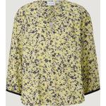 Gelbe Comma Nachhaltige Blusenshirts & Schlusen aus Viskose für Damen 