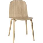 Moderne Muuto Visu Designer Stühle aus Eiche stapelbar Höhe 50-100cm, Tiefe 50-100cm 