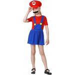 Rote Super Mario Luigi Cosplay-Kostüme für Herren 