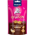 VITAKRAFT Crispy Crunch Katzensnacks & Katzenleckerlis mit Truthahn 