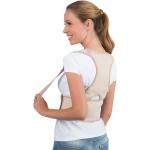 Vitalmaxx Rückenstützgürtel für Sie und Ihn, Größe 1 S/M (Taillenumfang 66–89 cm), Creme