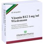 Vitamin B12 Wiedemann Ampullen, 10 Stueck