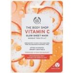 The Body Shop Vitamin C Vegane Bio Blatt Tuchmasken 18 ml mit Aloe Vera ohne Tierversuche 