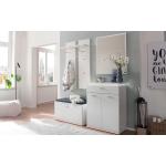 Weiße VITO Möbel Garderoben Sets & Kompaktgarderoben matt aus MDF Breite 250-300cm, Höhe 250-300cm, Tiefe 0-50cm mit Gutschein 