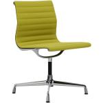 Gelbe Vitra Aluminium Bürostühle & Schreibtischstühle aus Aluminium mit Armlehne 