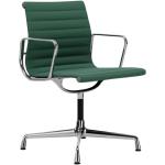 Mintgrüne Vitra Aluminium Bürostühle & Schreibtischstühle aus Leder mit Armlehne 
