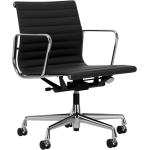 Vitra - Aluminium Chair EA 117 - grau, Leder,Metall,Stoff - 58x83x56 cm - 67 asphalt (414)