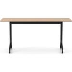 Vitra - Belleville Bistro Table - braun, rechteckig, Holz - 160x74x75 cm - Eiche hell - Furnier Eiche hell (304) 75 x 160 cm