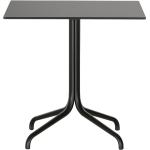 Vitra - Belleville Bistro Table outdoor 75 cm - schwarz, rechteckig, Kunststoff,Metall - Vollkernmaterial schwarz (443027011230) (005) 75 x 75 cm