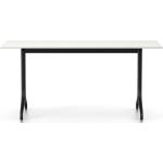 Vitra - Belleville Bistro Table - weiß, rechteckig, Laminat/HPL,Metall - 160x74x75 cm - Melamin direktbeschichtet weiß (443028011203) (302) 75 x 160 cm