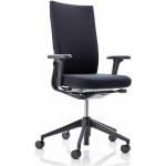 Vitra Bürodrehstuhl mit 2D-Armlehnen ID Soft L Sitz und Rücken Stoff schwarz, Designer Antonio Citterio, 102-120x70x52-76 cm