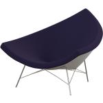Dunkelblaue Minimalistische Vitra Coconut Chair Schalenstühle & Schalensessel aus Kunststoff 8-teilig 