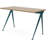 Blaue Vitra Rechteckige Design Tische geölt aus Massivholz Breite 100-150cm, Höhe 100-150cm, Tiefe 50-100cm 