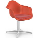 Vitra - DAL mit Sitzpolster - rot, Metall,Stoff - 63x81x60 cm - poppy red RE - 03 poppy red RE (971)
