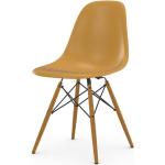 Beige Vitra Eames Organische Designer Stühle gebeizt aus Kunststoff Breite 0-50cm, Höhe 0-50cm, Tiefe 0-50cm 