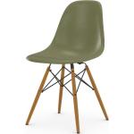 Grüne Vitra Eames Designer Stühle gebeizt aus Glasfaser 