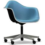 Elfenbeinfarbene Vitra Eames Ergonomische Bürostühle & orthopädische Bürostühle  aus Kunststoff höhenverstellbar 