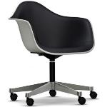 Beige Vitra Eames Ergonomische Bürostühle & orthopädische Bürostühle  aus Kunststoff höhenverstellbar 