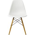 Hellbraune Moderne Vitra Eames Designer Stühle aus Kunststoff 