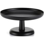 Schwarze Moderne Runde Runde Tabletts 12 cm aus Kunststoff 