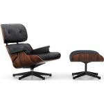 Reduzierte Schwarze Moderne Vitra Lounge Chair Ohrensessel Leder aus Leder Breite 50-100cm, Höhe 50-100cm, Tiefe 50-100cm 