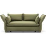 Olivgrüne Vitra Mariposa Zweisitzer-Sofas aus Stoff 2 Personen 
