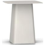 Vitra - Metal Side Table Outdoor - weiß, rechteckig, Metall - 40x44x40 cm - soft light (21050752) (909) M