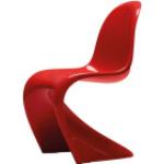 Schwarze Moderne Vitra Panton Designer Stühle lackiert aus Kunststoff Breite 0-50cm, Höhe 0-50cm, Tiefe 0-50cm 