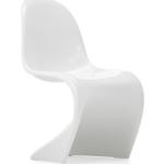 Weiße Moderne Vitra Panton Designer Stühle lackiert aus Kunststoff Breite 0-50cm, Höhe 0-50cm, Tiefe 0-50cm 