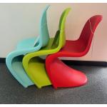 Hellblaue Vitra Panton Designer Stühle matt aus Kunststoff Breite 50-100cm, Höhe 50-100cm, Tiefe 50-100cm 