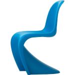 Blaue Vitra Panton Organische Designer Stühle aus Kunststoff Breite 0-50cm, Höhe 0-50cm, Tiefe 0-50cm 