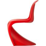 Rote Vitra Panton Designer Stühle aus Kunststoff Breite 0-50cm, Höhe 0-50cm, Tiefe 0-50cm 