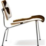 Hellbraune Vitra Plywood Loungestühle aus Esche gepolstert Breite 50-100cm, Höhe 50-100cm, Tiefe 50-100cm 