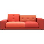 Vitra Polder Compact Sofa, Farbe: rostrot, Variante: Armlehne rechts