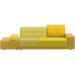 Vitra Polder Sofa, Farbe: gelb, Variante: Armlehne rechts