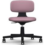 Pinke Ergonomische Bürostühle & orthopädische Bürostühle  aus Stoff höhenverstellbar Breite 50-100cm, Höhe 50-100cm, Tiefe 50-100cm 
