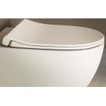 VitrA Sento WC-Sitz Slim, Sandwichform, mit Absenkautomatik & abnehmbar, 120-020R409
