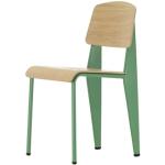Hellbraune Industrial Vitra Standard Designer Stühle aus Eiche 