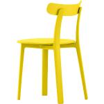 Gelbe Vitra All Plastic Chair Designer Stühle aus Polyrattan Breite 0-50cm, Höhe 0-50cm, Tiefe 0-50cm 